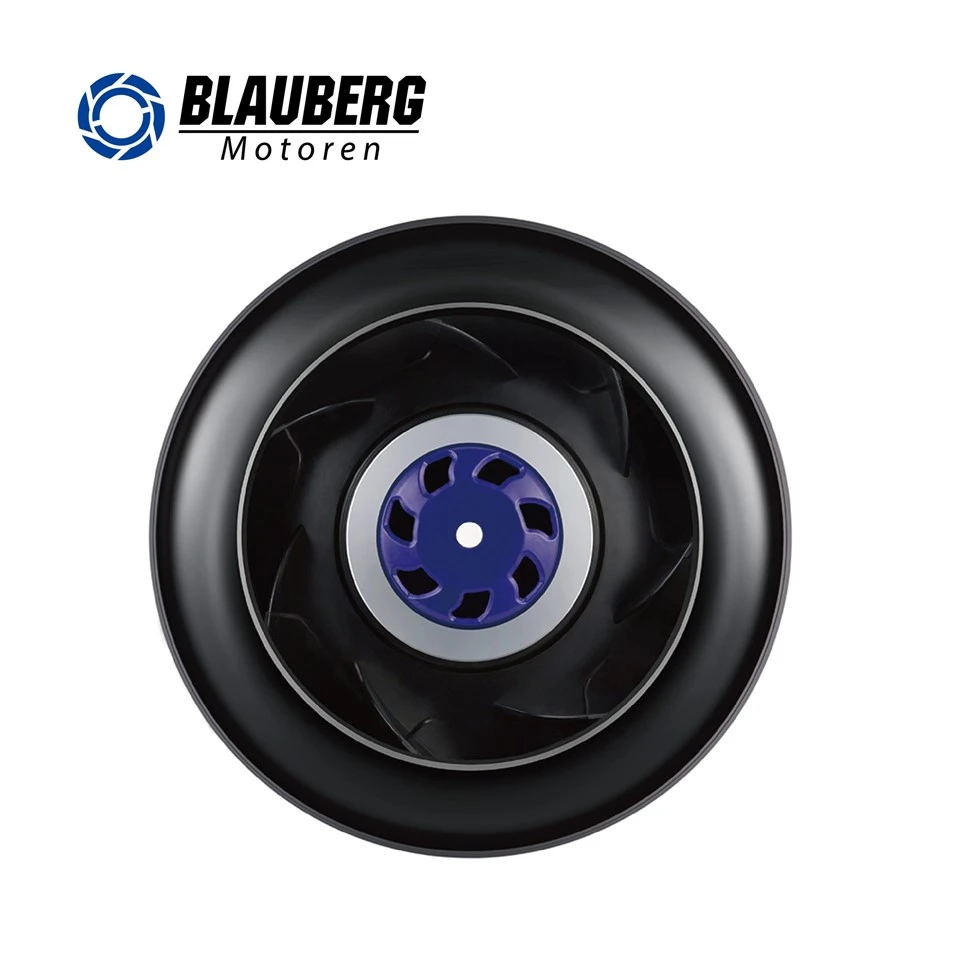 175mm Dc Centrifugal Fan Backward Curved Electric Motor For Data Area For Vehicle Area